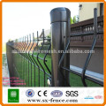 Alibaba China Trade Assurance ISO9001 powder coated curvy welded fence